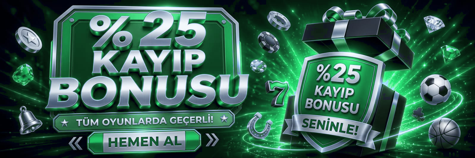 %25 Casino Kayıp Bonusu